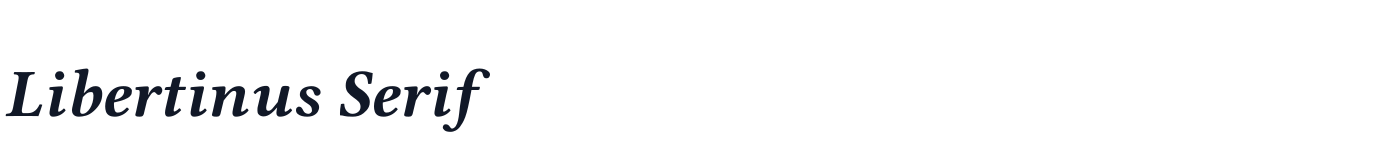 Libertinus Serif — LibertinusSerif-BoldItalic.ttf
