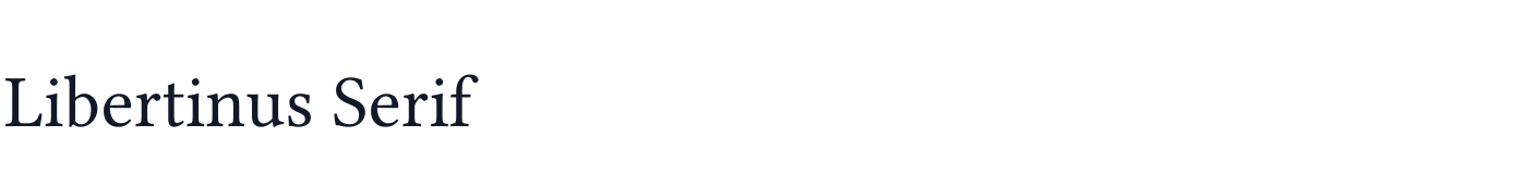 Libertinus Serif — LibertinusSerif-Regular.ttf