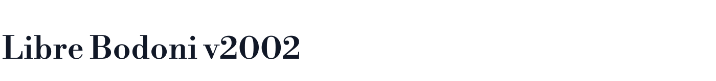 Libre Bodoni v2002 — LibreBodoniv2002-Medium.otf