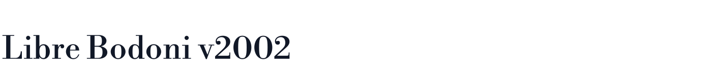 Libre Bodoni v2002 — LibreBodoniv2002-Regular.otf