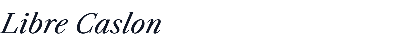 Libre Caslon — LibreCaslonText-Italic.otf