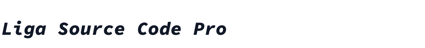 Liga Source Code Pro — 578cca38bb-LigaSourceCodePro-BlackIt.otf