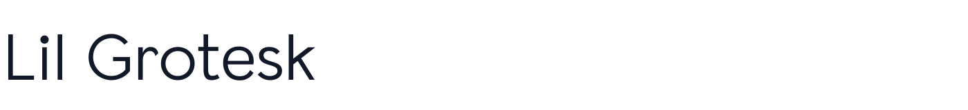 Lil Grotesk — LilGrotesk[wght].ttf