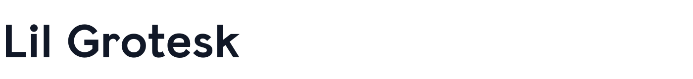 Lil Grotesk — LilGrotesk-Bold.ttf
