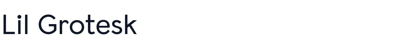 Lil Grotesk — LilGrotesk-Medium.ttf