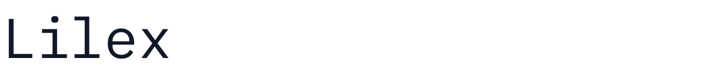 Lilex — Lilex[wght].ttf