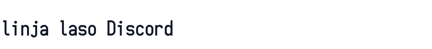 linja laso Discord — linja_laso_medium_Discord.otf
