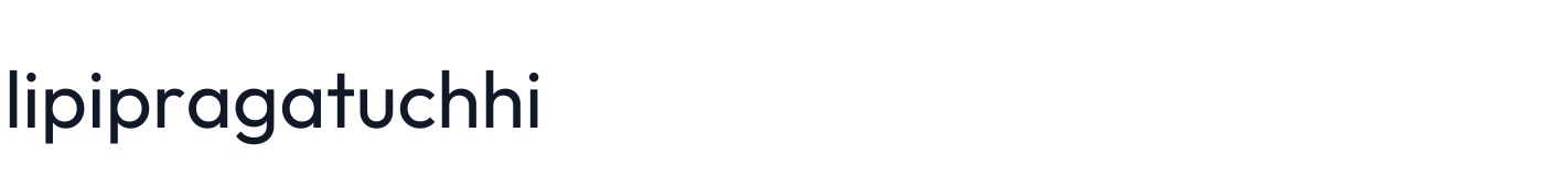 lipipragatuchhi — lipipragatuchhi-Regular.ttf
