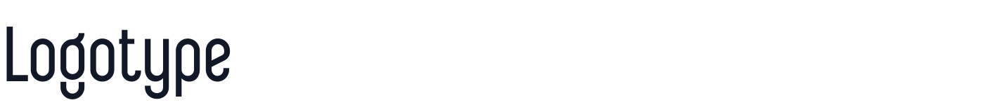 Logotype — Logotype.otf