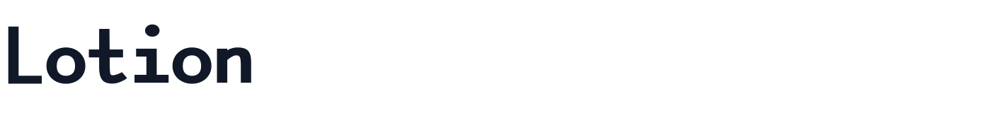 Lotion — Lotion-Black.ttf
