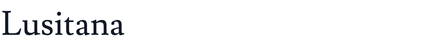 Lusitana — Lusitana-Regular.ttf