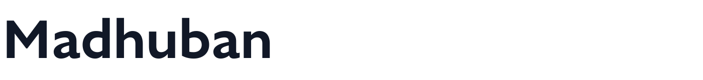 Madhuban — Madhuban-SemiBold.otf