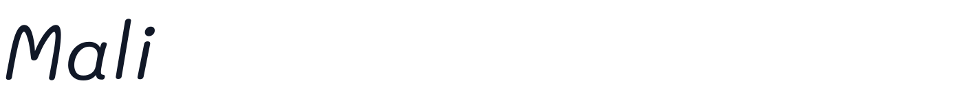Mali — Mali-Italic.ttf