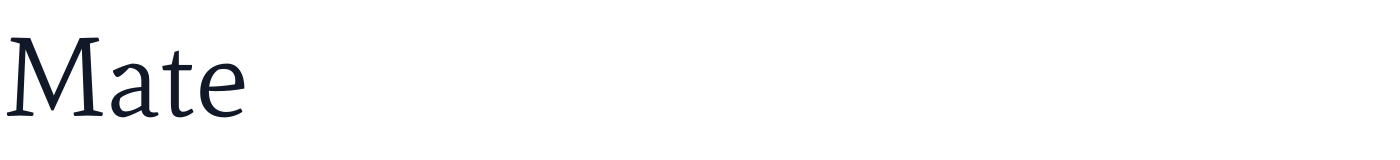 Mate — Mate-Regular.ttf