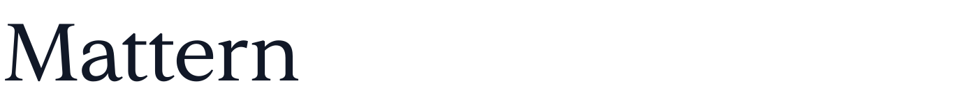 Mattern — Mattern-Regular.otf