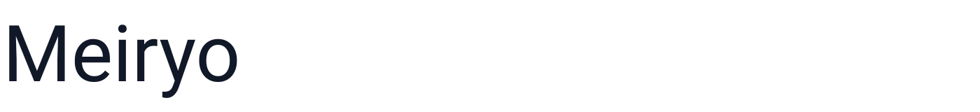 Meiryo — Meiryo-Regular.ttf