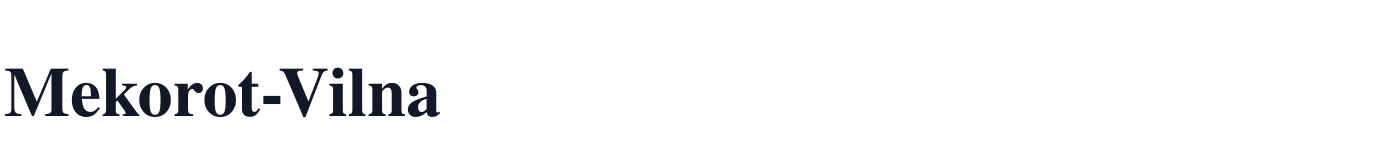 Mekorot-Vilna — Mekorot-Vilna.ttf