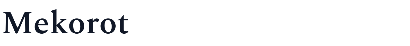 Mekorot — Mekorot-Medium.ttf