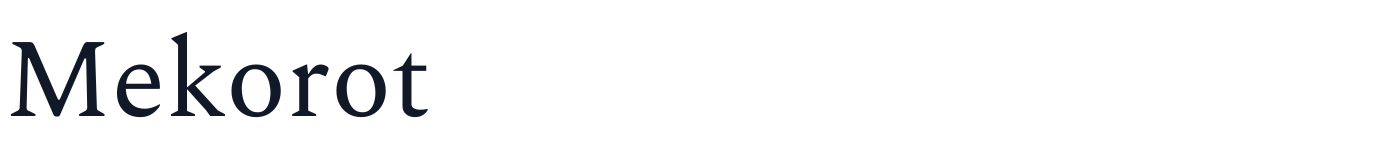 Mekorot — Mekorot-Regular.ttf