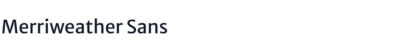Merriweather Sans — MerriweatherSans[wght].ttf