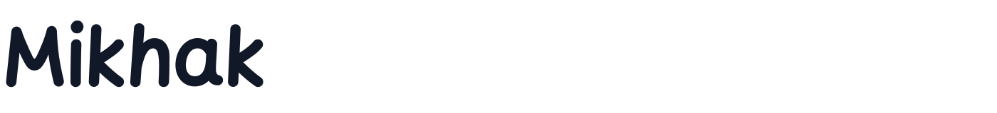 Mikhak — Mikhak-DS1-Bold.ttf