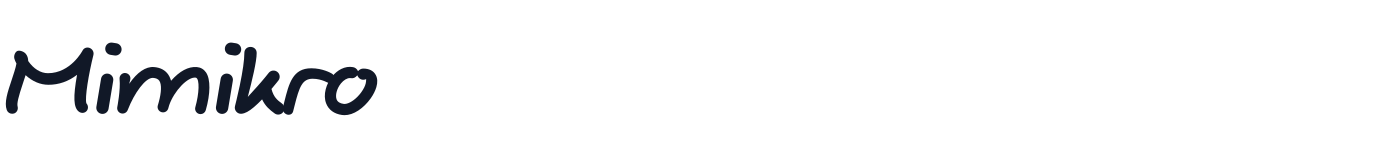 Mimikro — Mimikro-Light.otf