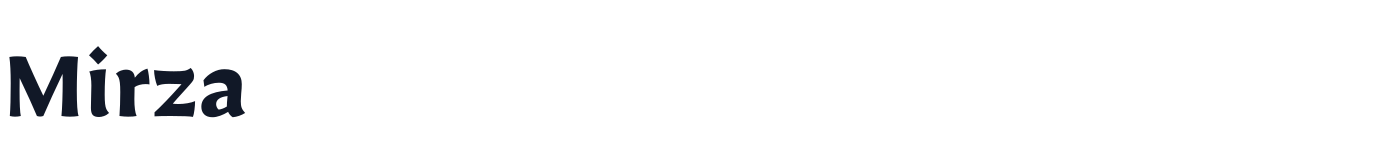 Mirza — Mirza-Bold.ttf