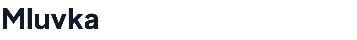 Mluvka — Mluvka-Bold.otf