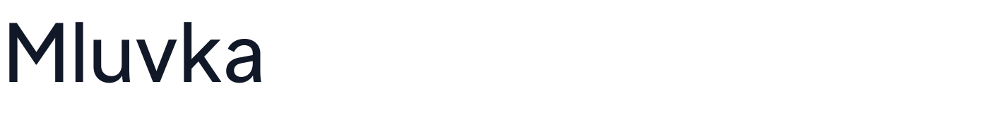 Mluvka — Mluvka-Book.otf