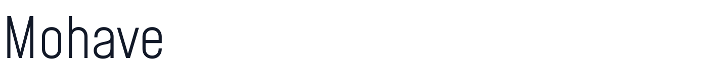 Mohave — Mohave[wght].ttf