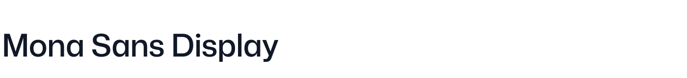 Mona Sans Display — MonaSansDisplay-Medium.otf