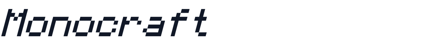Monocraft — Monocraft-Italic.ttf