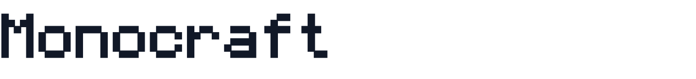 Monocraft — Monocraft-SemiBold.otf
