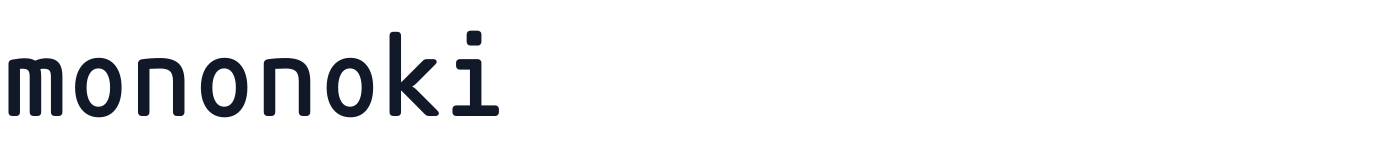 mononoki — mononoki-Bold.ttf