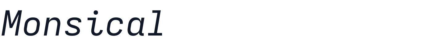 Monsical — Monsical-Italic.ttf
