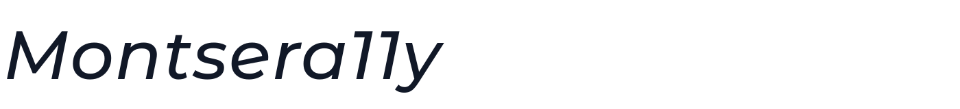 Montsera11y — Montsera11y-MediumItalic.ttf