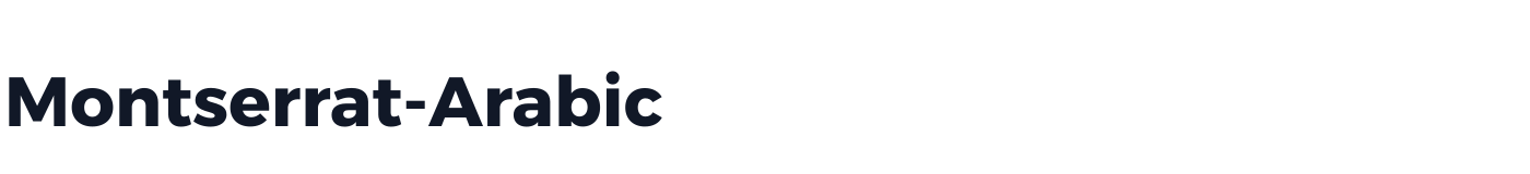 Montserrat-Arabic — Montserrat-Arabic-Bold.otf
