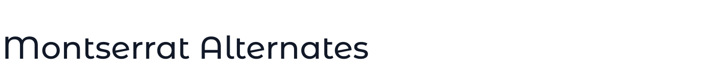 Montserrat Alternates — MontserratAlternates-Medium.ttf