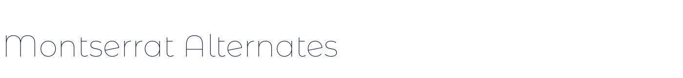 Montserrat Alternates — MontserratAlternates-Thin.ttf