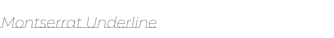 Montserrat Underline — MontserratUnderline-Italic[wght].ttf