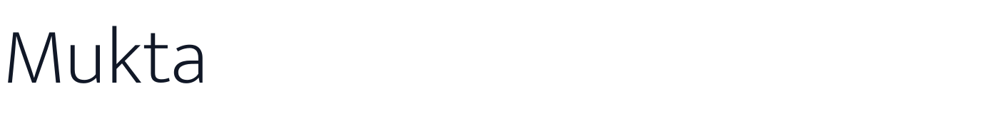 Mukta — Mukta-ExtraLight.ttf