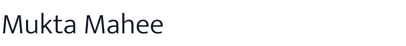 Mukta Mahee — MuktaMahee-Light.ttf
