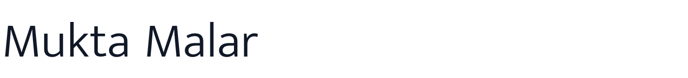 Mukta Malar — MuktaMalar-Light.ttf