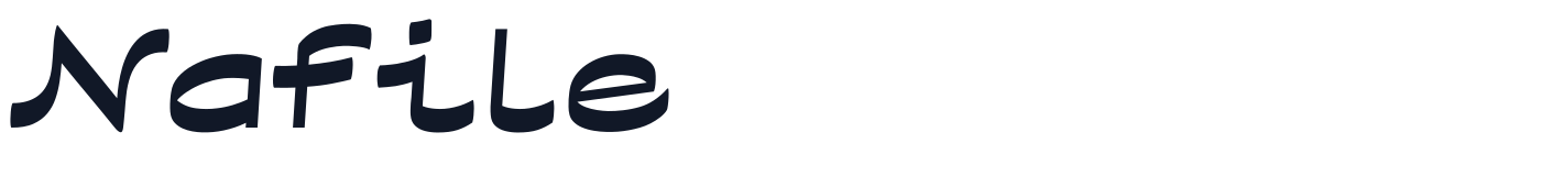 Nafile — Nafile-Black.ttf