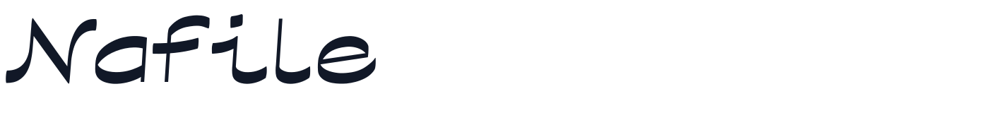 Nafile — Nafile-NarrowRegular.ttf