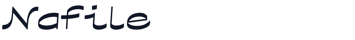 Nafile — Nafile-Regular.otf