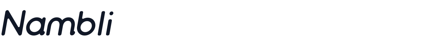 Nambli — Nambli-Italic.otf