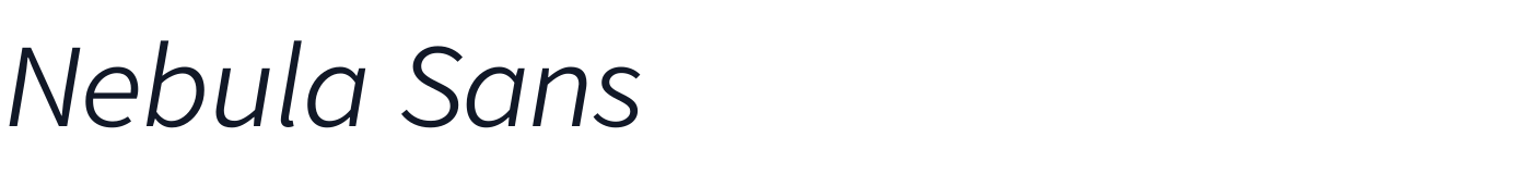 Nebula Sans — nebula-sans-latin-400-italic.ttf