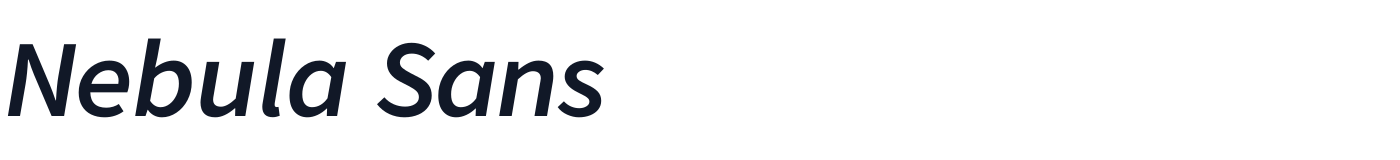 Nebula Sans — nebula-sans-latin-600-italic.ttf