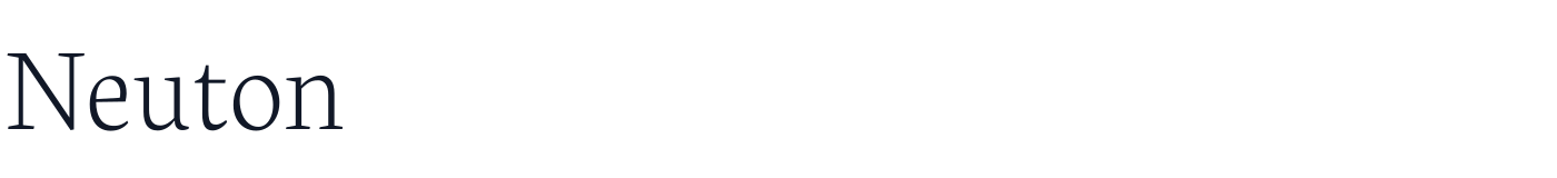 Neuton — Neuton-ExtraLight.ttf